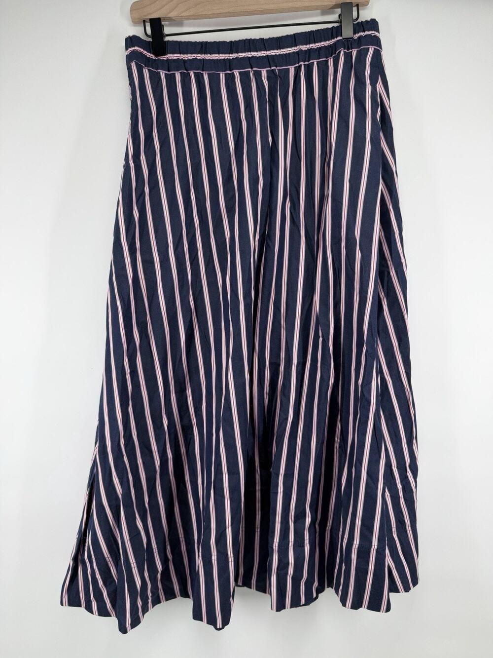Madewell Midi Circle Skirt in Poplin Women’s Medium 100% Cotton NWT